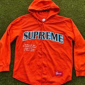 Supreme Mesh Hooded S Baseball Jersey